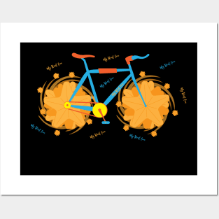 my real love is cycling Posters and Art